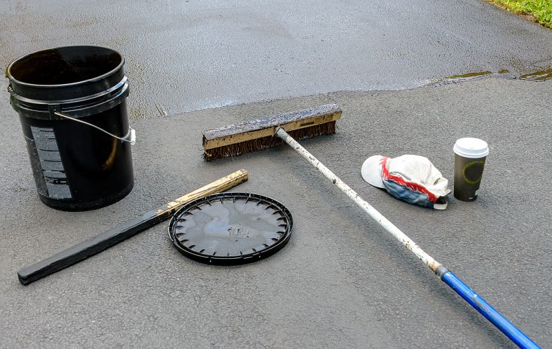 Asphalt Repair in Progress