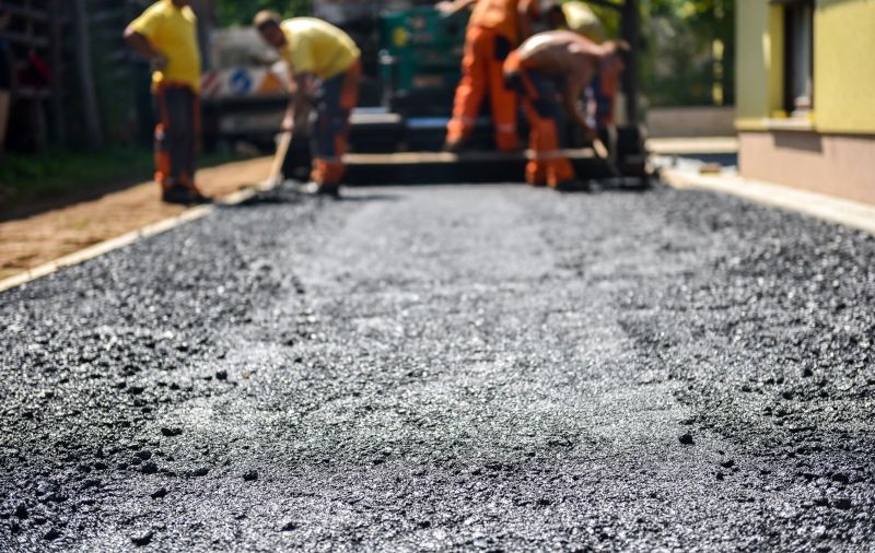 New Asphalt Driveway in Progress